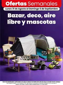 Vista previa Coto - Ofertas Bazar, deco, aire libre y mascotas válido desde el 31/08/2026