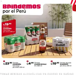 Vista previa de folleto Plaza Vea catálogo de la Plaza Vea válido desde 16/07/2026 | Página: 18 | Productos: Cerveza