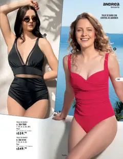 Vista previa de Andrea catálogo Lencería & vestir interior, nuevo folleto de la tienda, válido en México a partir del 24.05.2026 | Página: 57 | Productos: Traje, Traje de baño, Lenceria, Baño