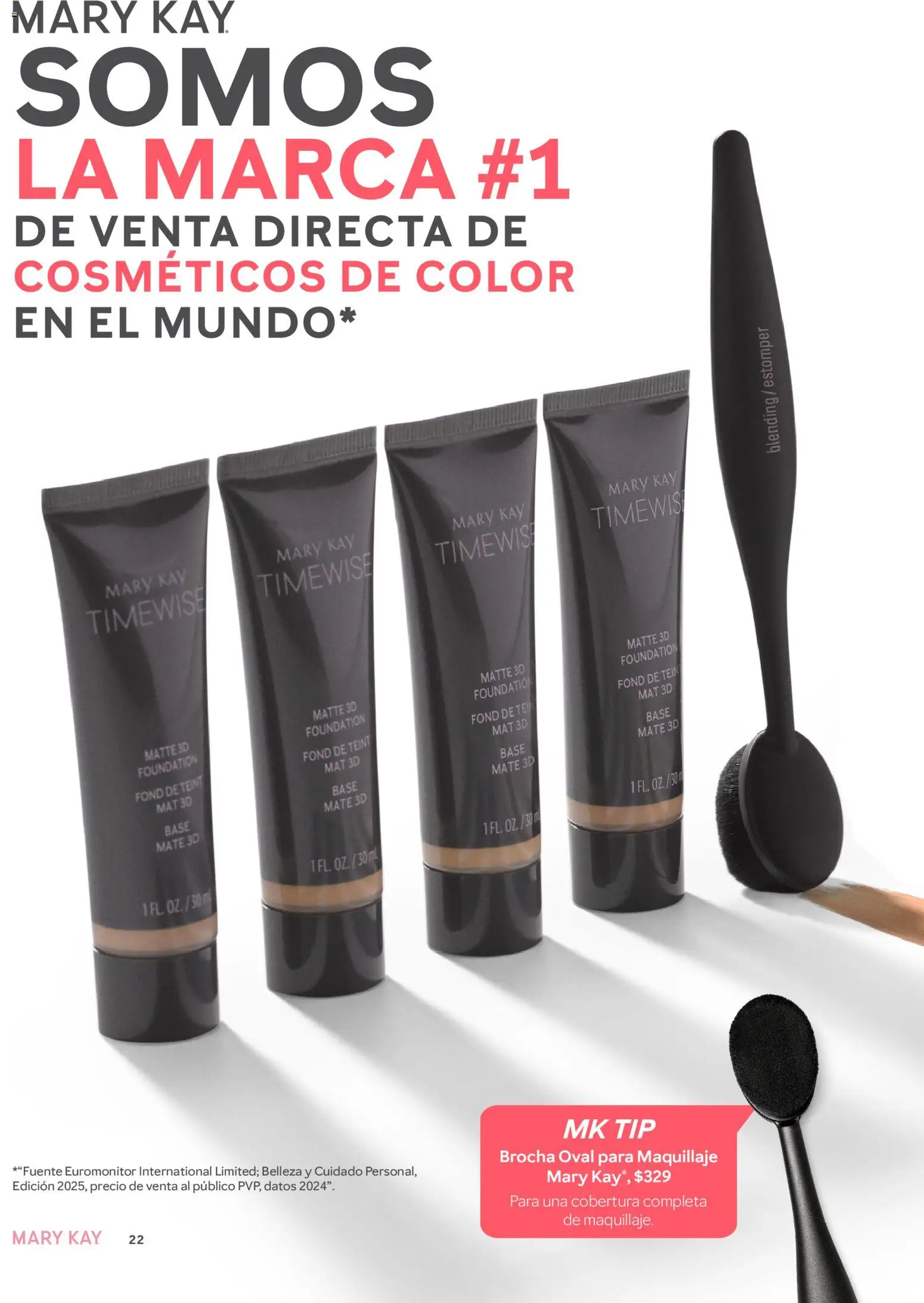 Nuevas ofertas de Mary Kay válidas en toda la República Mexicana desde el 01.04.2026. ¡Encuentra las mejores ofertas en Catálogo Mary Kay Abril 2026! | Página: 22 | Productos: Mate, Maquillaje