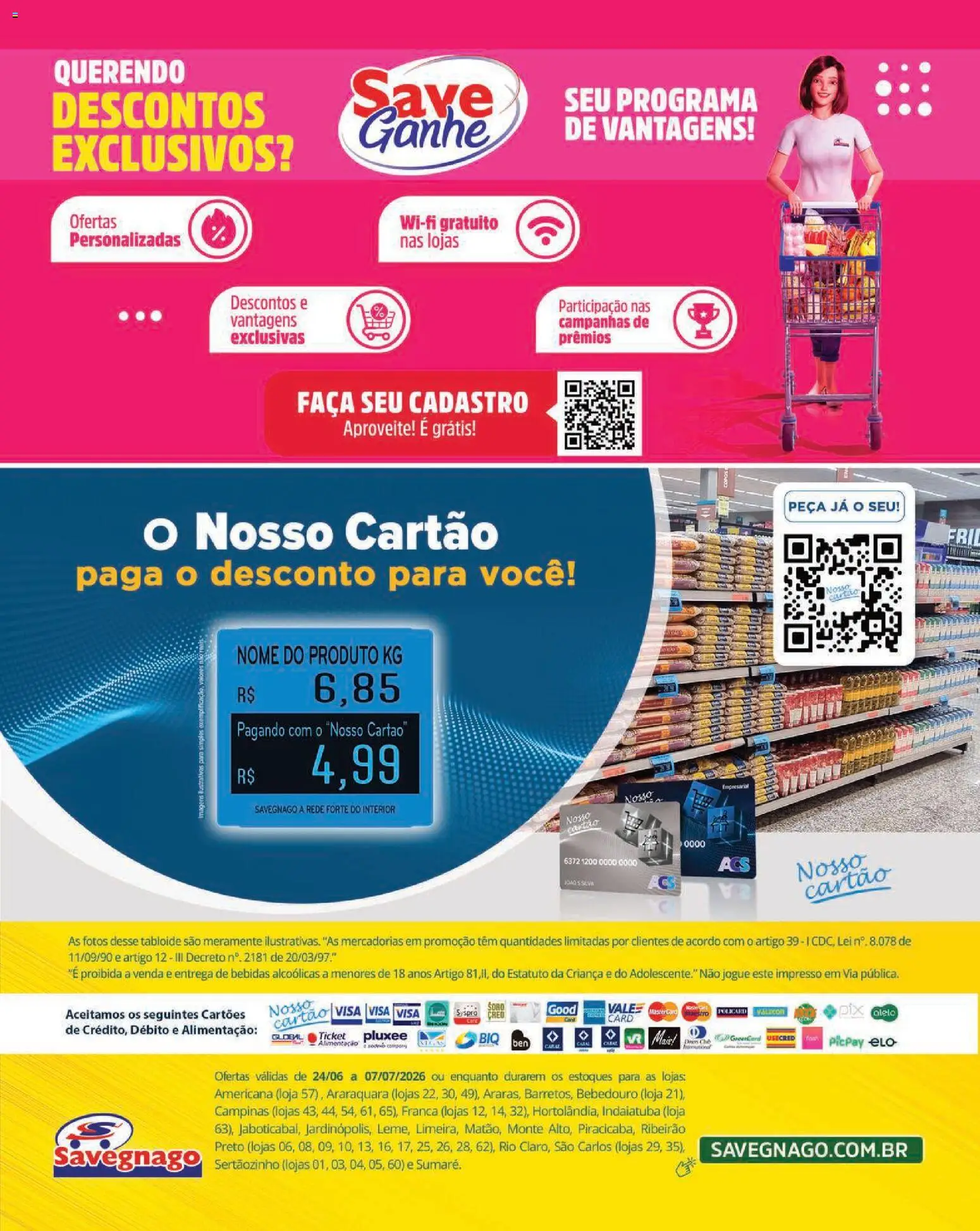 Savegnago Folheto - válido de 24/06/2026 | Página: 16 | Produtos: Bebedouro, Faca