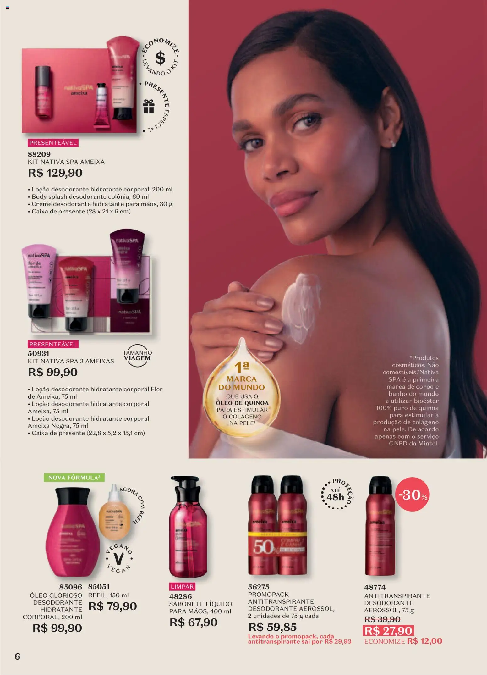 O Boticário Folheto - válido de 29/06/2026 | Página: 10 | Produtos: Colágeno, Óleo, Body, Ameixa