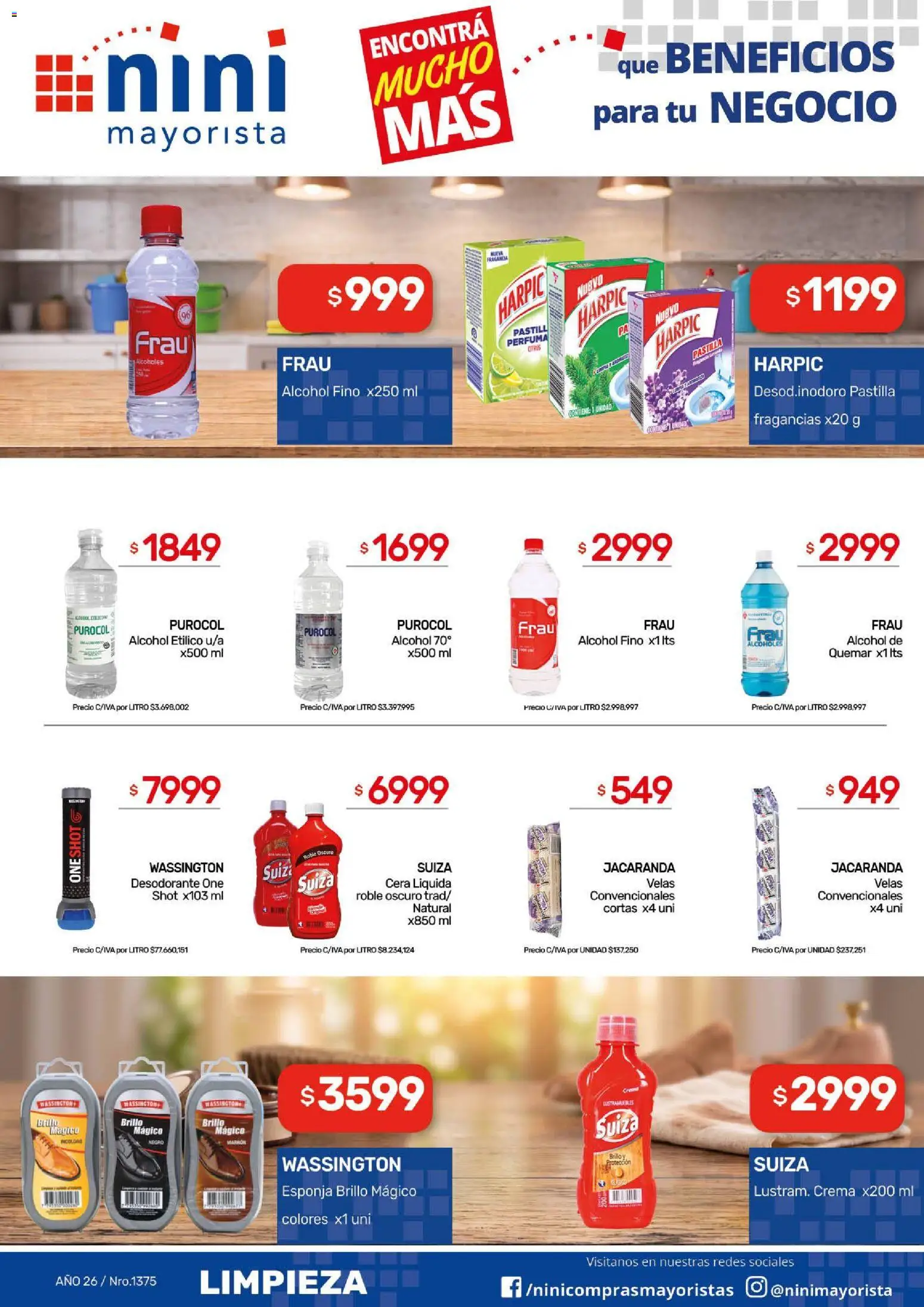 NINI Mayorista catálogo │ válido desde el 31/08/2026 | Página: 15 | Productos: Velas, Fragancia, Desodorante, Esponja