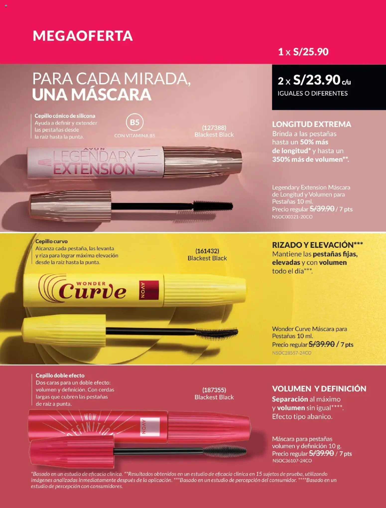 Catálogo Avon válido desde 24.05.2026 | Página: 36 | Productos: Máscara