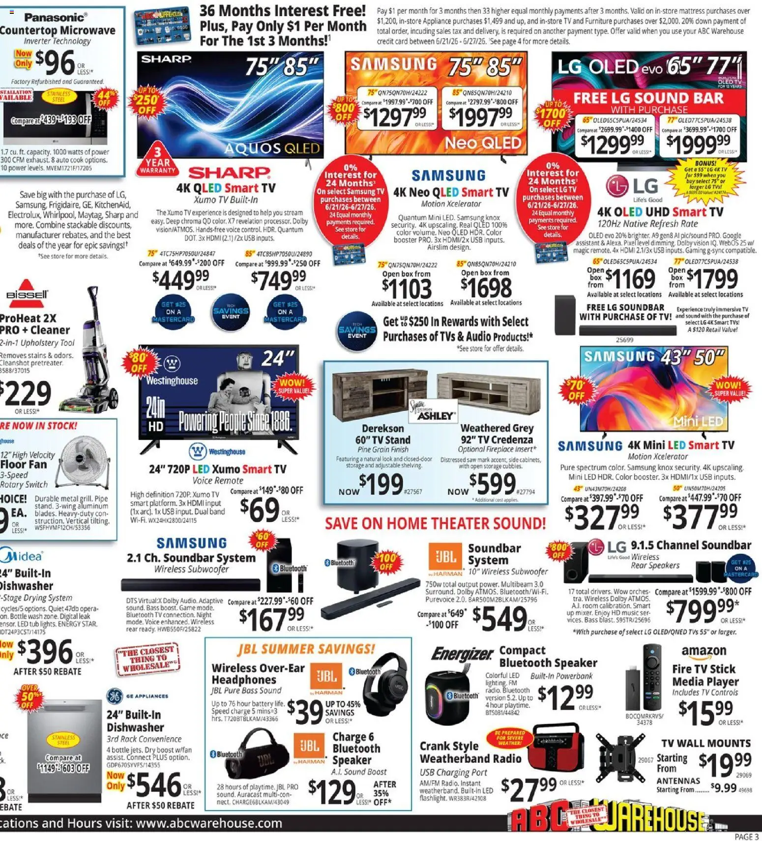 ABC Warehouse Weekly Ad - valid from 21.06.2026 | Page: 3