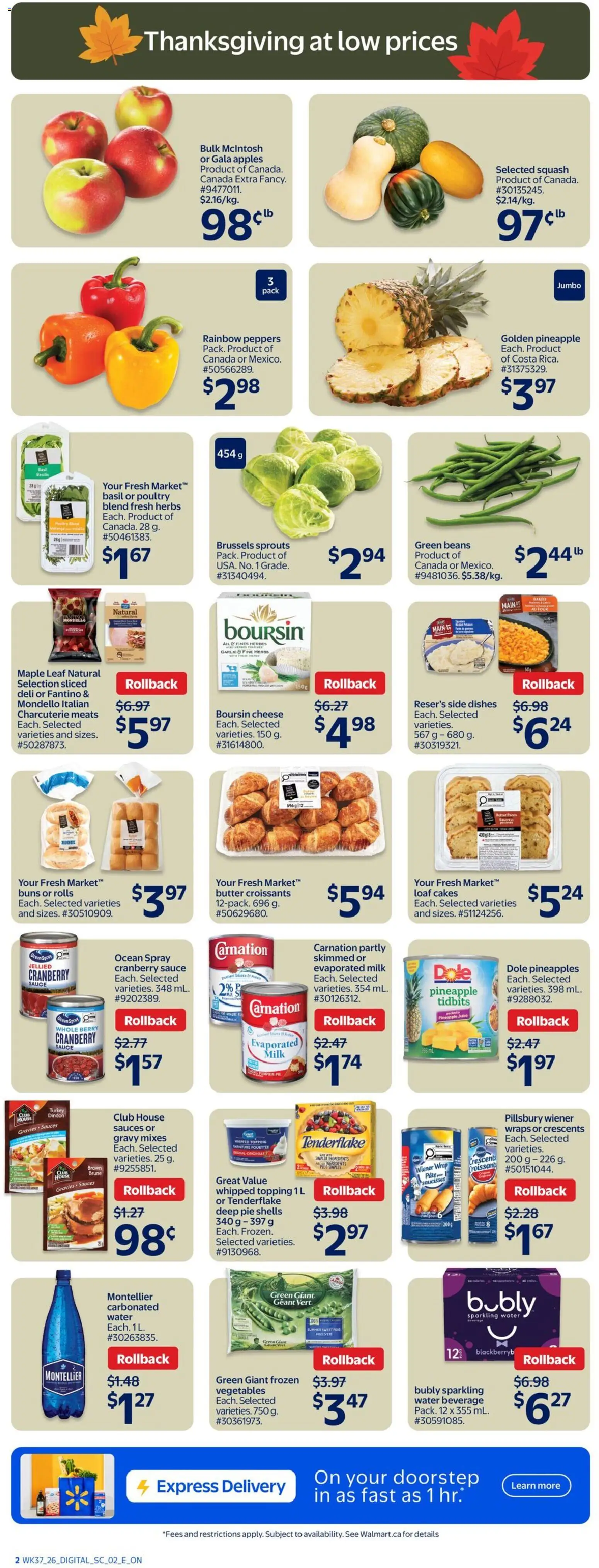 Walmart flyer valid from Oct 8, 2026 | Page: 10