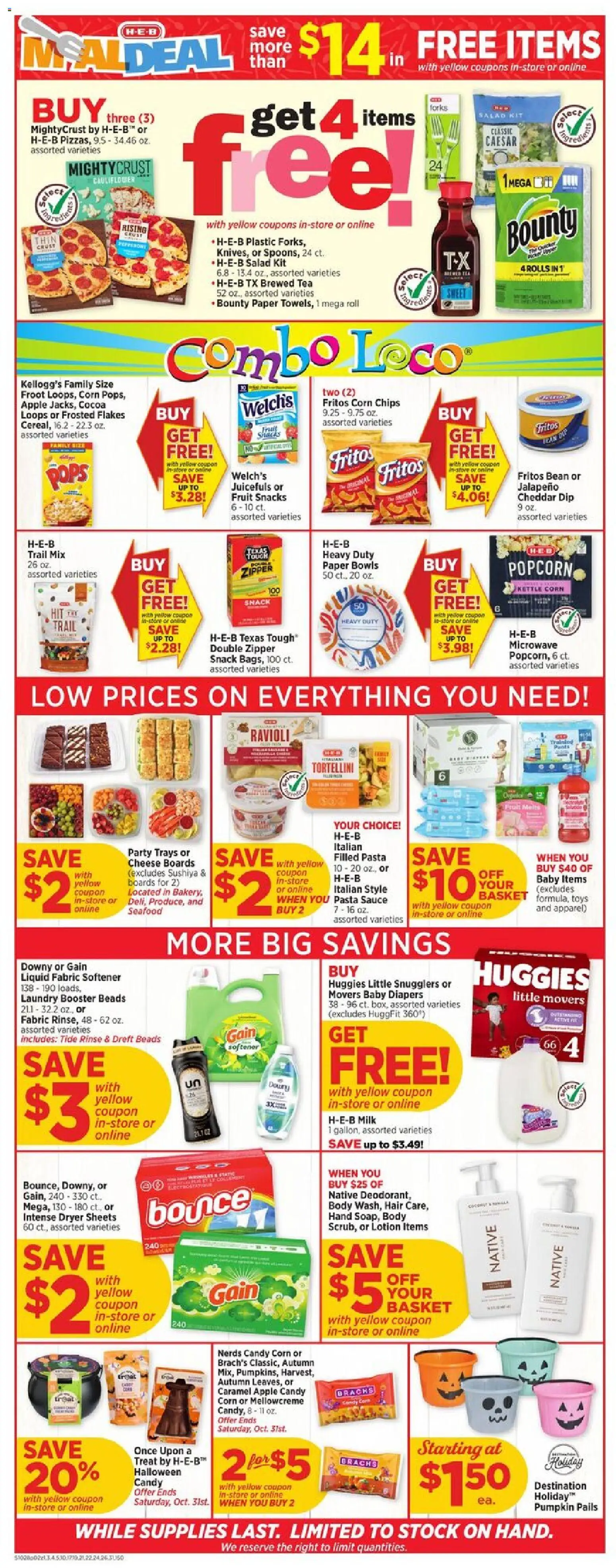 H-E-B Weekly Ad - valid from 10/28/2026 | Page: 2