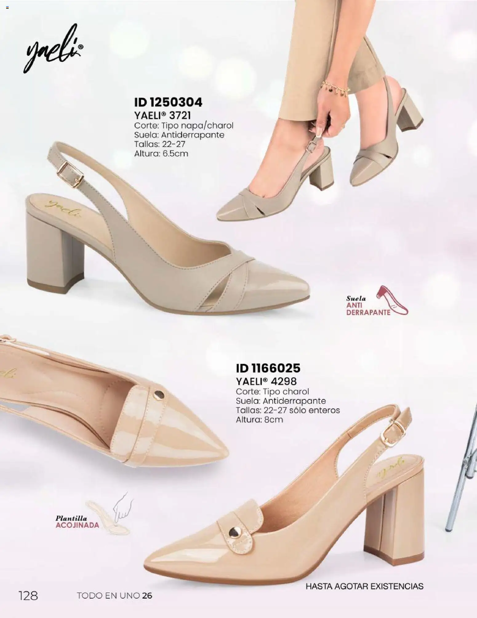 Nuevas ofertas de Price Shoes válidas en toda la República Mexicana desde el 06.05.2026. ¡Encuentra las mejores ofertas en Price Shoes catálogo Todo en uno! | Página: 128