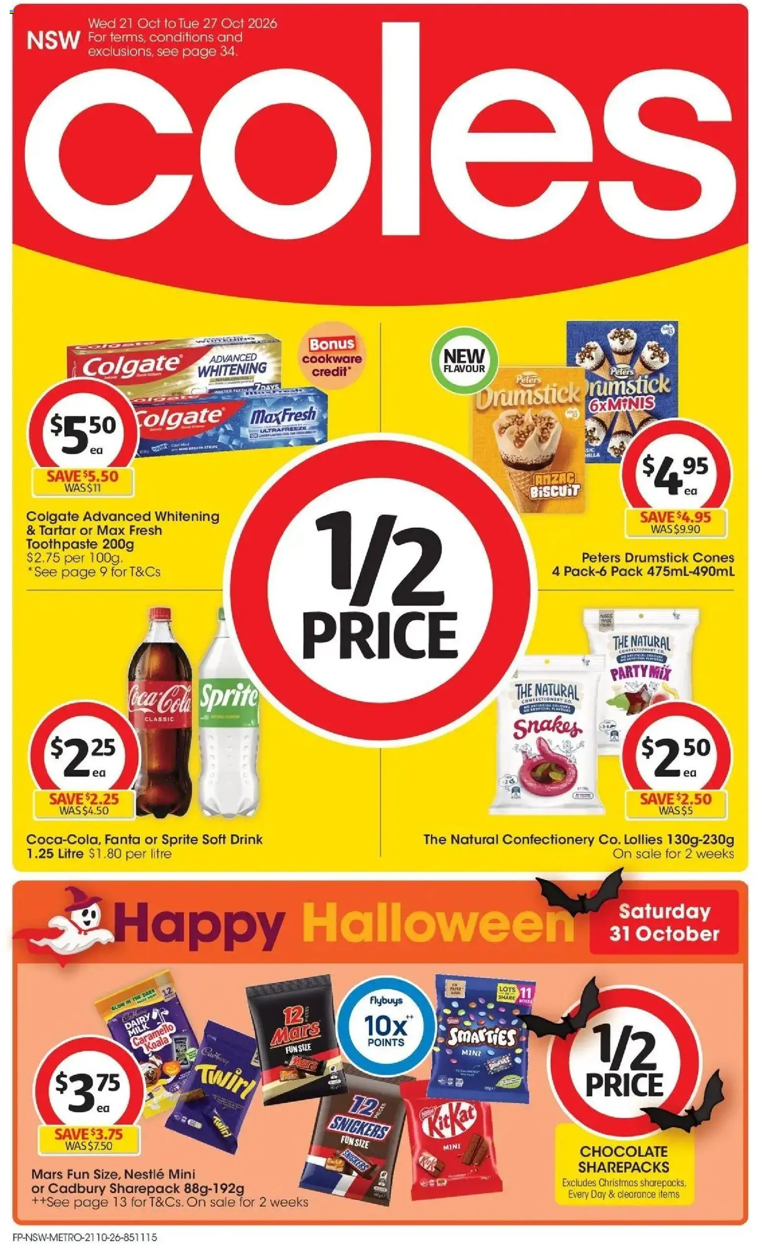 Coles catalogue - valid from 21/10/2026 | Page: 1