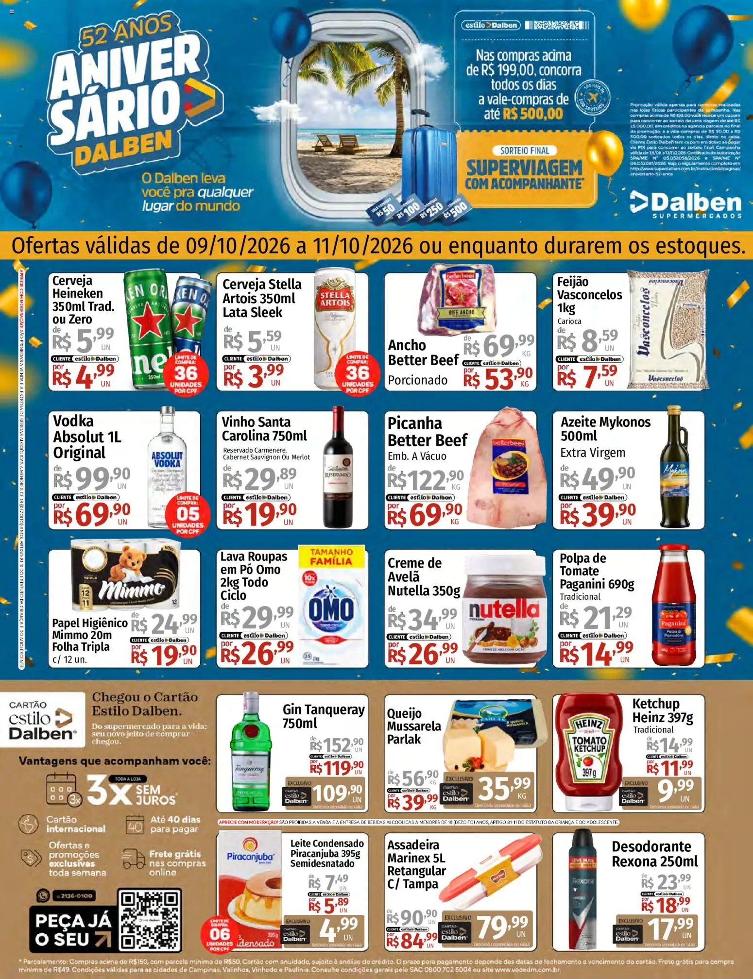 Supermercado Dalben Folheto - válido de 09/10/2026 | Página: 1