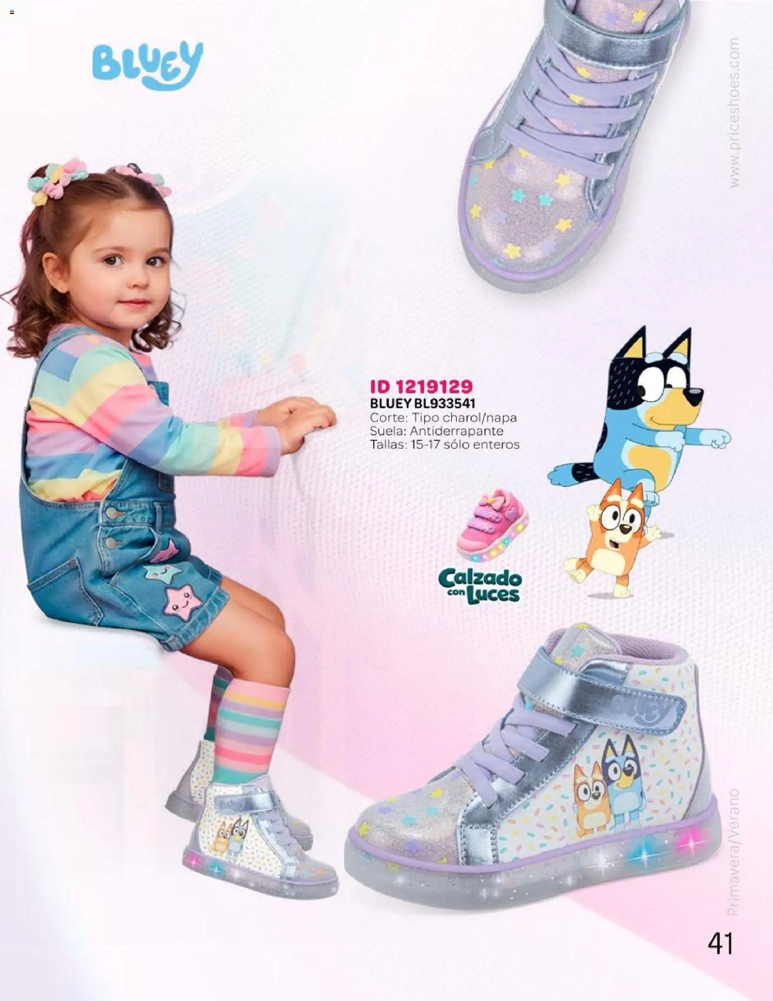 Nuevas ofertas de Price Shoes válidas en toda la República Mexicana desde el 25.04.2026. ¡Encuentra las mejores ofertas en Price Shoes catálogo Kids todo en uno! | Página: 41