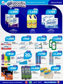 Vista previa Vital - Especial nuestras marcas válido desde el 06/07/2026 | Página: 3 | Productos: Papel higiénico, Bolsa, Servilletas, Jabón líquido