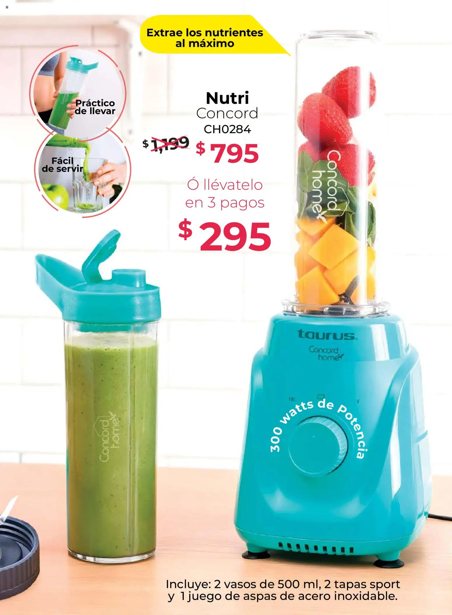 Nuevas ofertas de Colchas Concord válidas en toda la República Mexicana desde el 01/07/2026. ¡Encuentra las mejores ofertas en Colchas Concord catálogo Home! | Página: 68 | Productos: Juego, Vasos