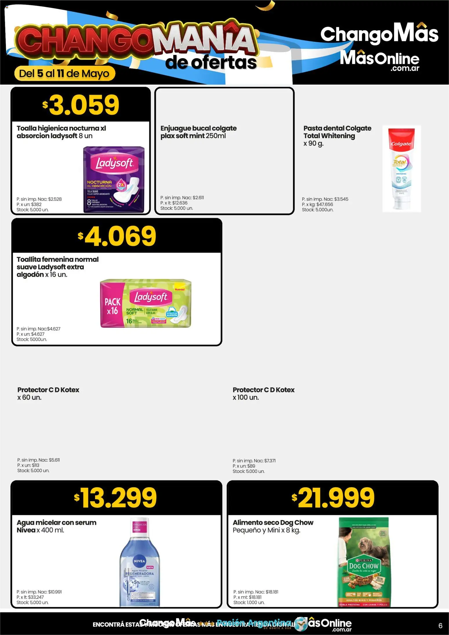 Punto Mayorista catálogo │ válido desde el 05.05.2026 | Página: 7 | Productos: Toalla, Algodón, Serum, Agua