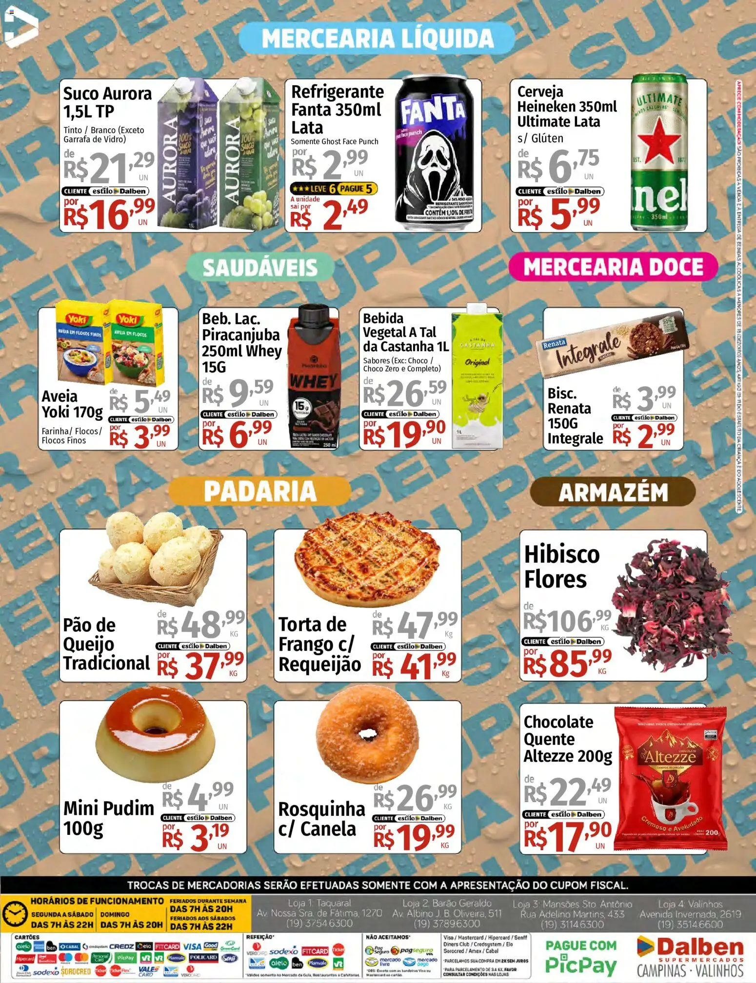 Supermercado Dalben Folheto - válido de 19/10/2026 | Página: 4