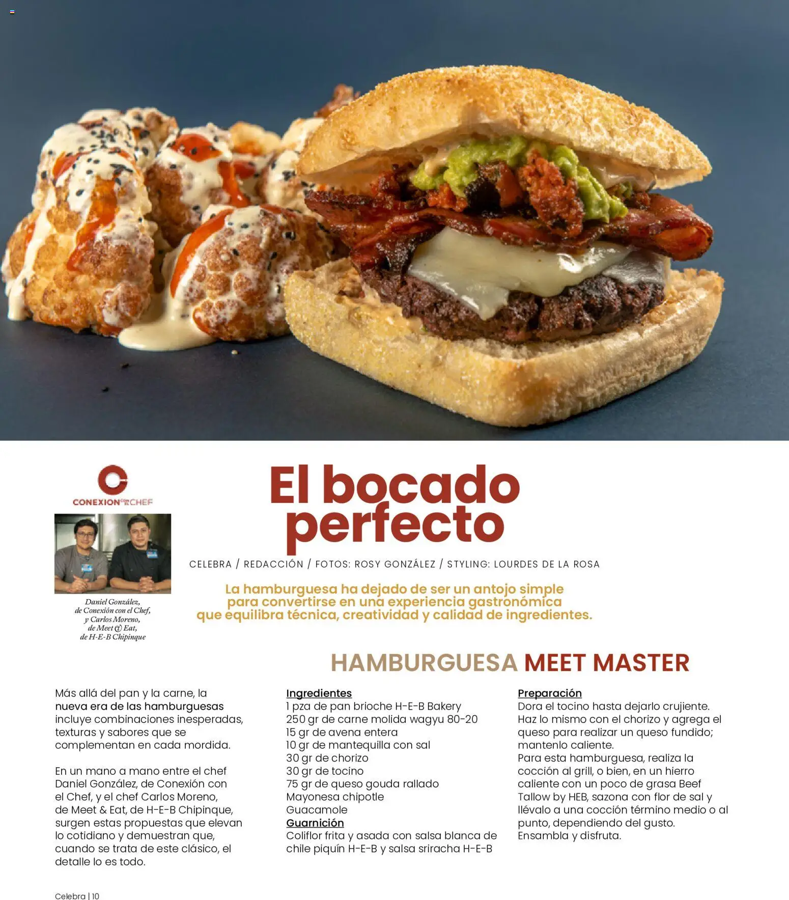 Nuevas ofertas de H-E-B válidas en toda la República Mexicana desde el 01.05.2026. ¡Encuentra las mejores ofertas en H-E-B folleto Celebra! | Página: 10 | Productos: Mayonesa, Sal, Coliflor, Mantequilla