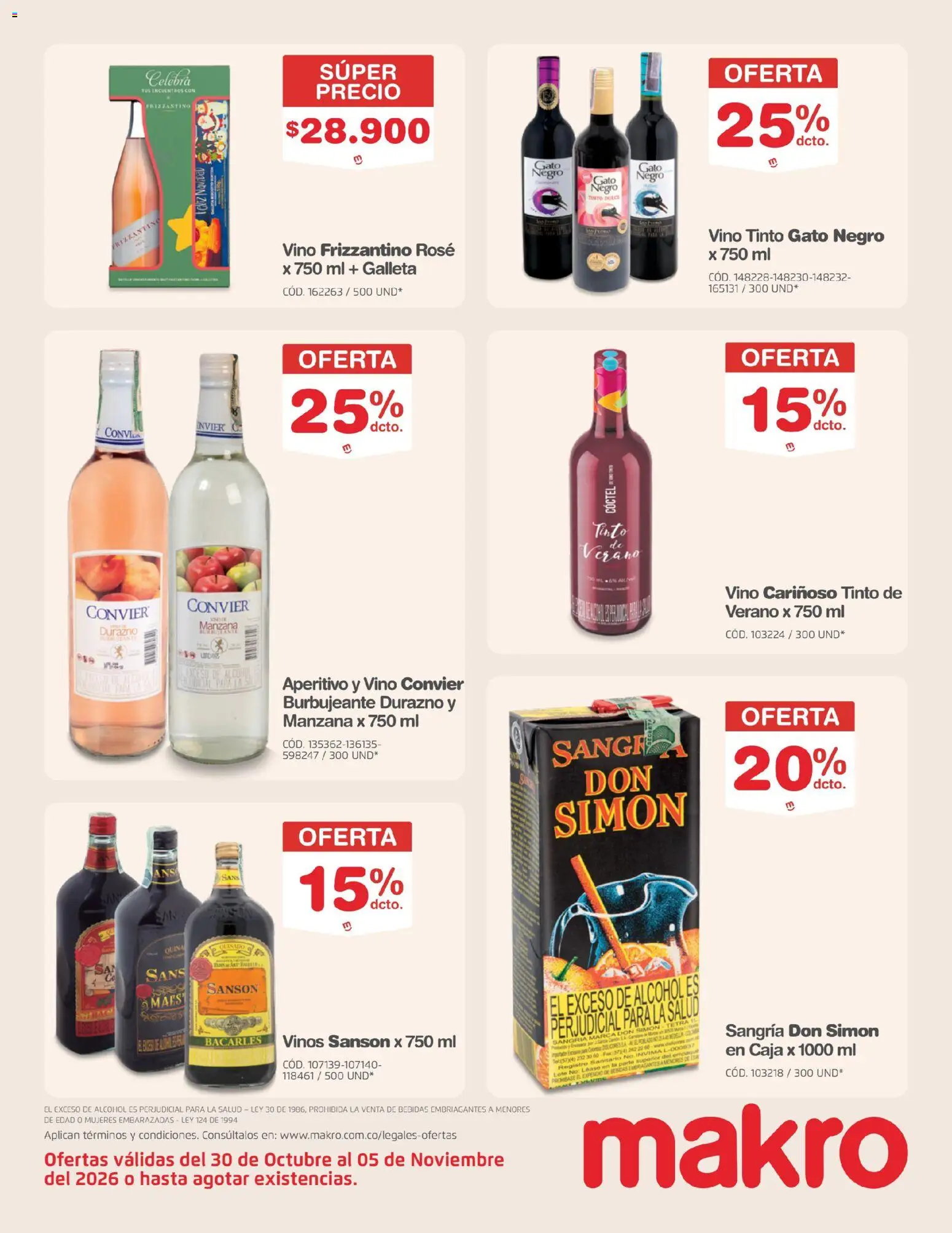 Makro revista - valida desde el 30/10/2026 | Página: 23