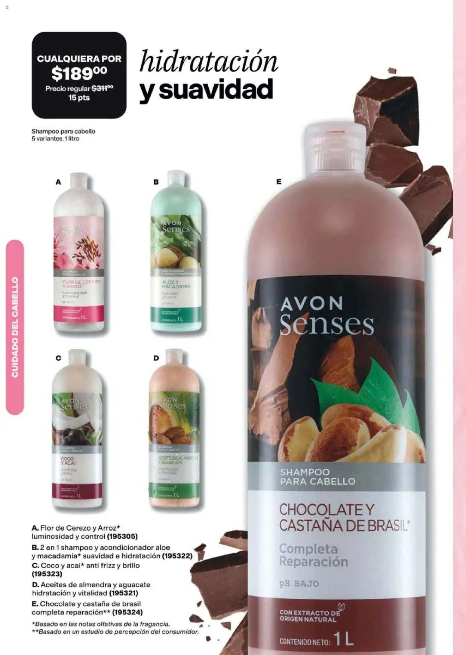 Nuevas ofertas de AVON válidas en toda la República Mexicana desde el 31/07/2026. ¡Encuentra las mejores ofertas en AVON campaña 12 2026! | Página: 156