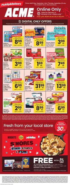 Preview of Acme weekly ads valid from 09/04/2026