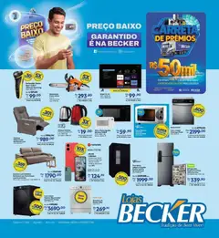 Lojas Becker ofertas Agosto - Pré-Visualização do folheto da loja Lojas Becker, válido de 01/08/2026