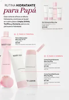 Vista previa Mary Kay catálogo válido desde el 01/06/2026 | Página: 29 | Productos: Papa, Té, Crema
