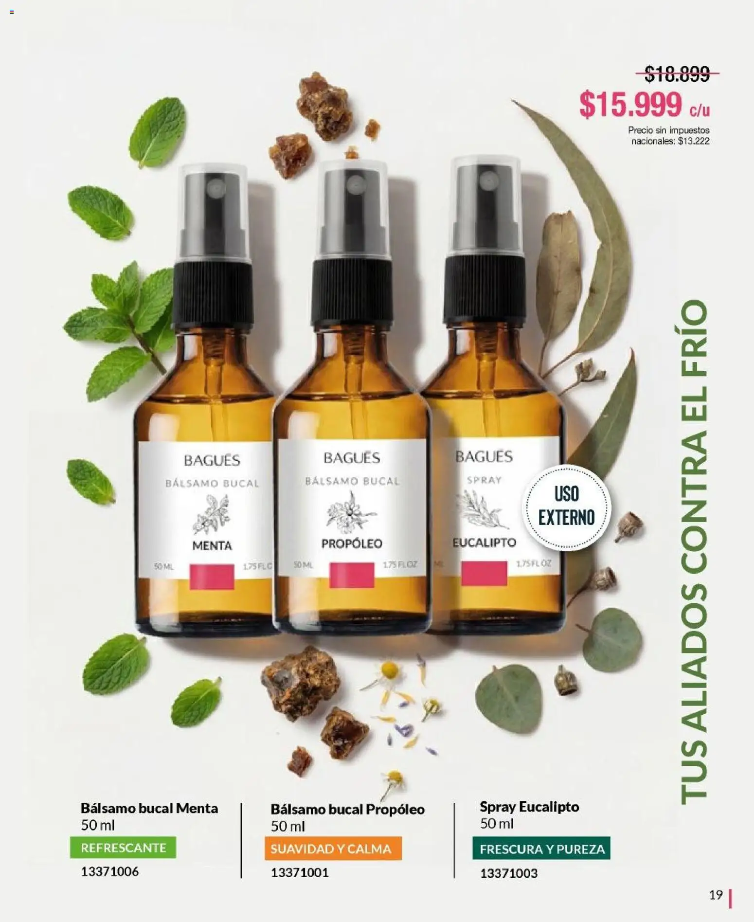 Bagués - Catálogo │ válido desde el 01.06.2026 | Página: 19 | Productos: Bálsamo