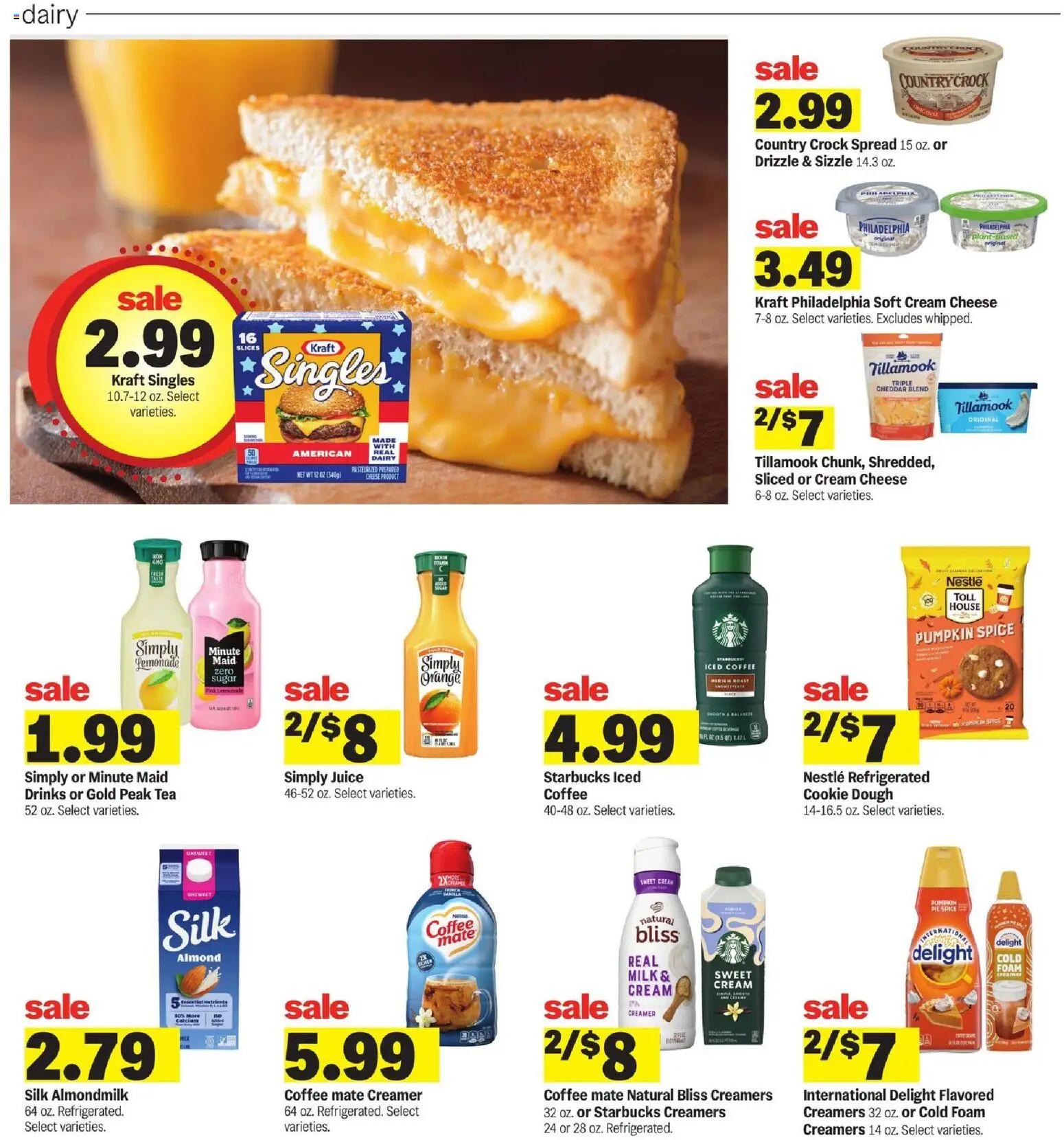 Meijer Weekly Ad - valid from 09/30/2026 | Page: 7 | Products: Spread, Coffee, Tea, Lemonade