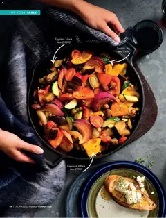 Preview of Costco - Connection - valid from 01/07/2026 | Page: 44 | Products: Table, Capsicum, Eggplant, Zucchini