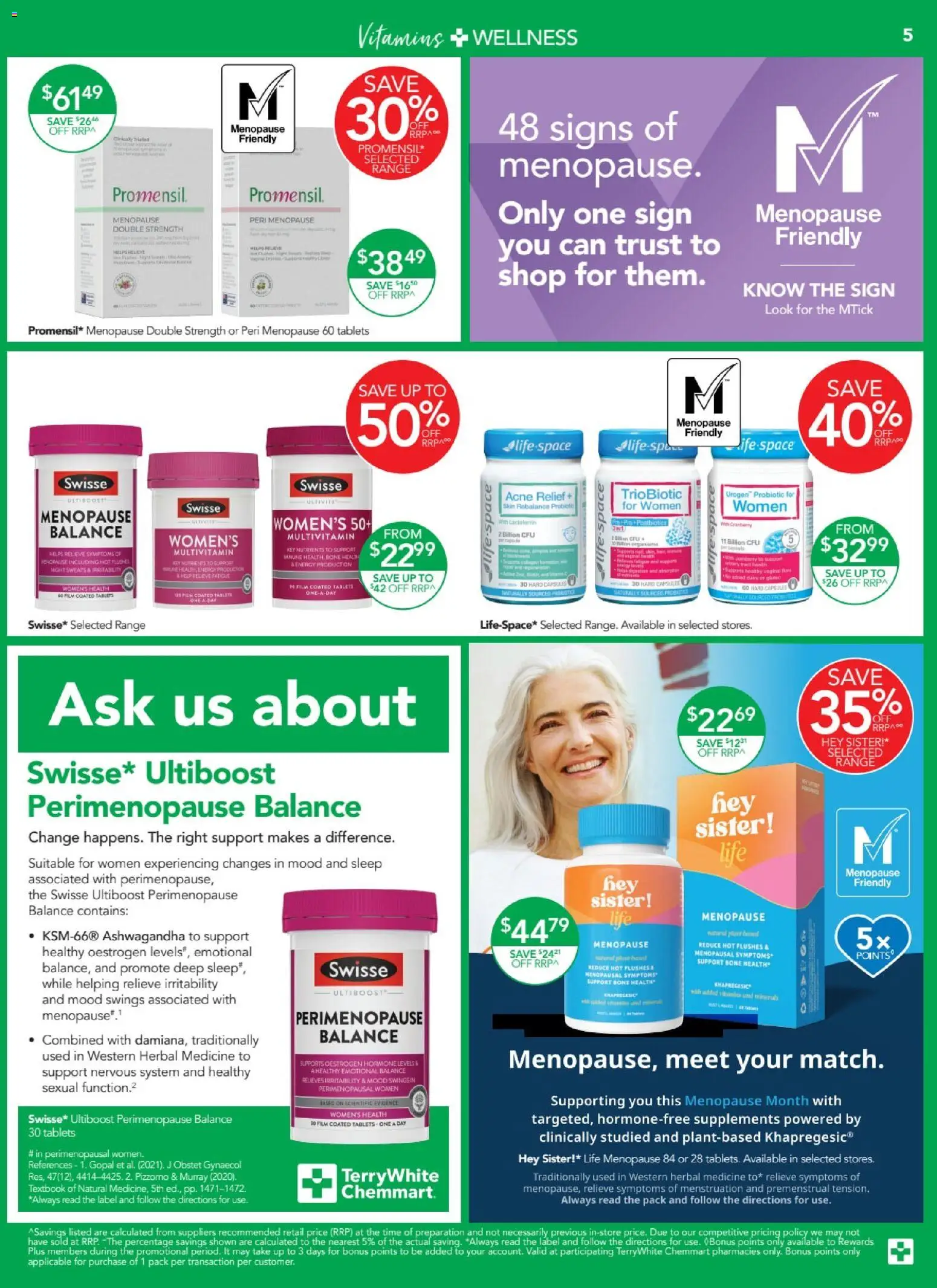 Terry White catalogue - valid from 01/10/2026 | Page: 5 | Products: Capsules, Herbal, Multivitamin, Tablets