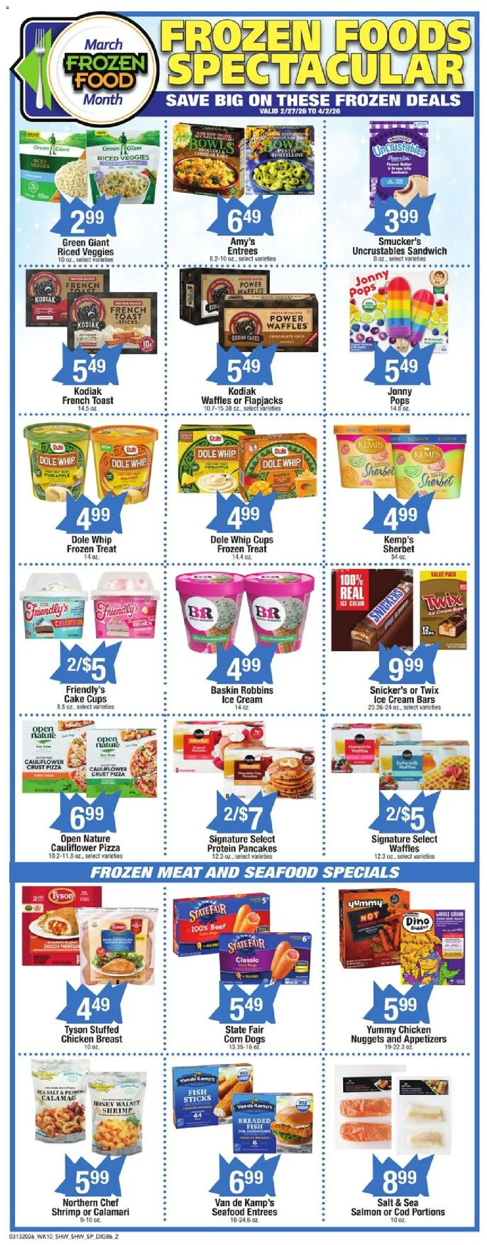 Shaw's Weekly Ad - NH - valid from 13.03.2026 | Page: 5 | Products: Chocolate, Pineapple, Salt, Cauliflower