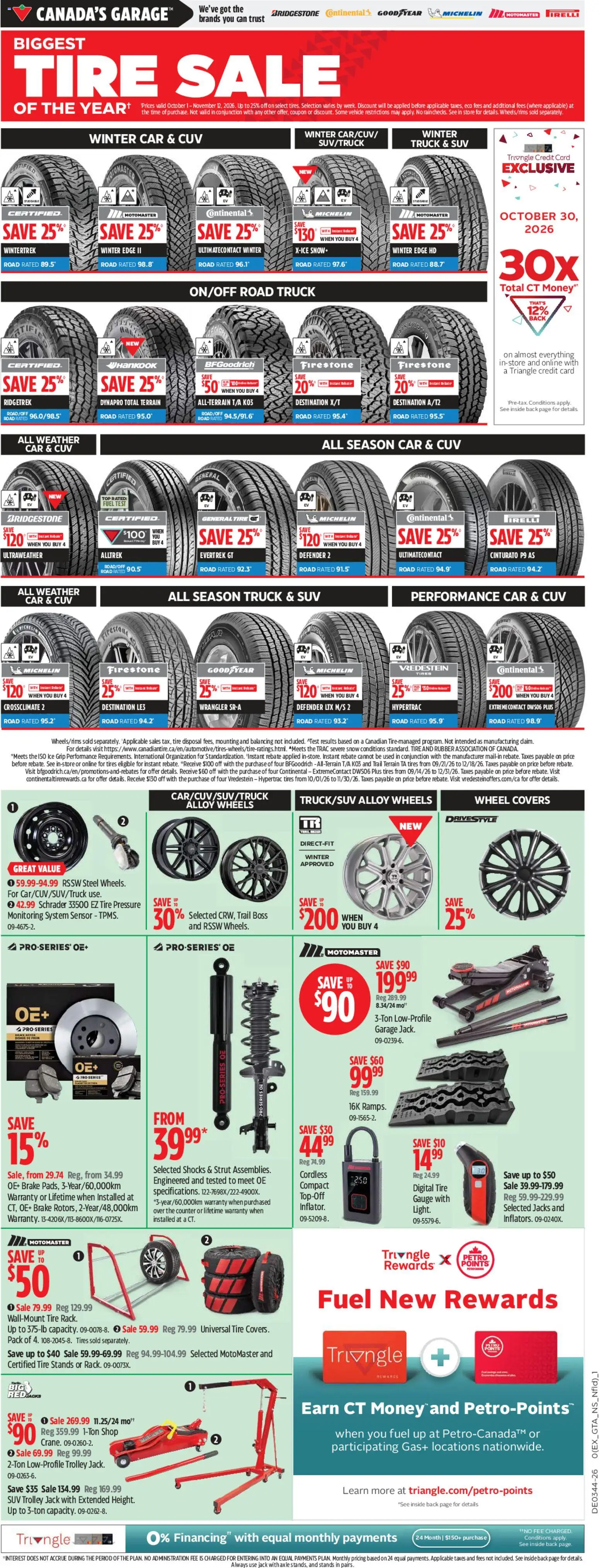 Canadian Tire flyer valid from Oct 29, 2026 | Page: 14