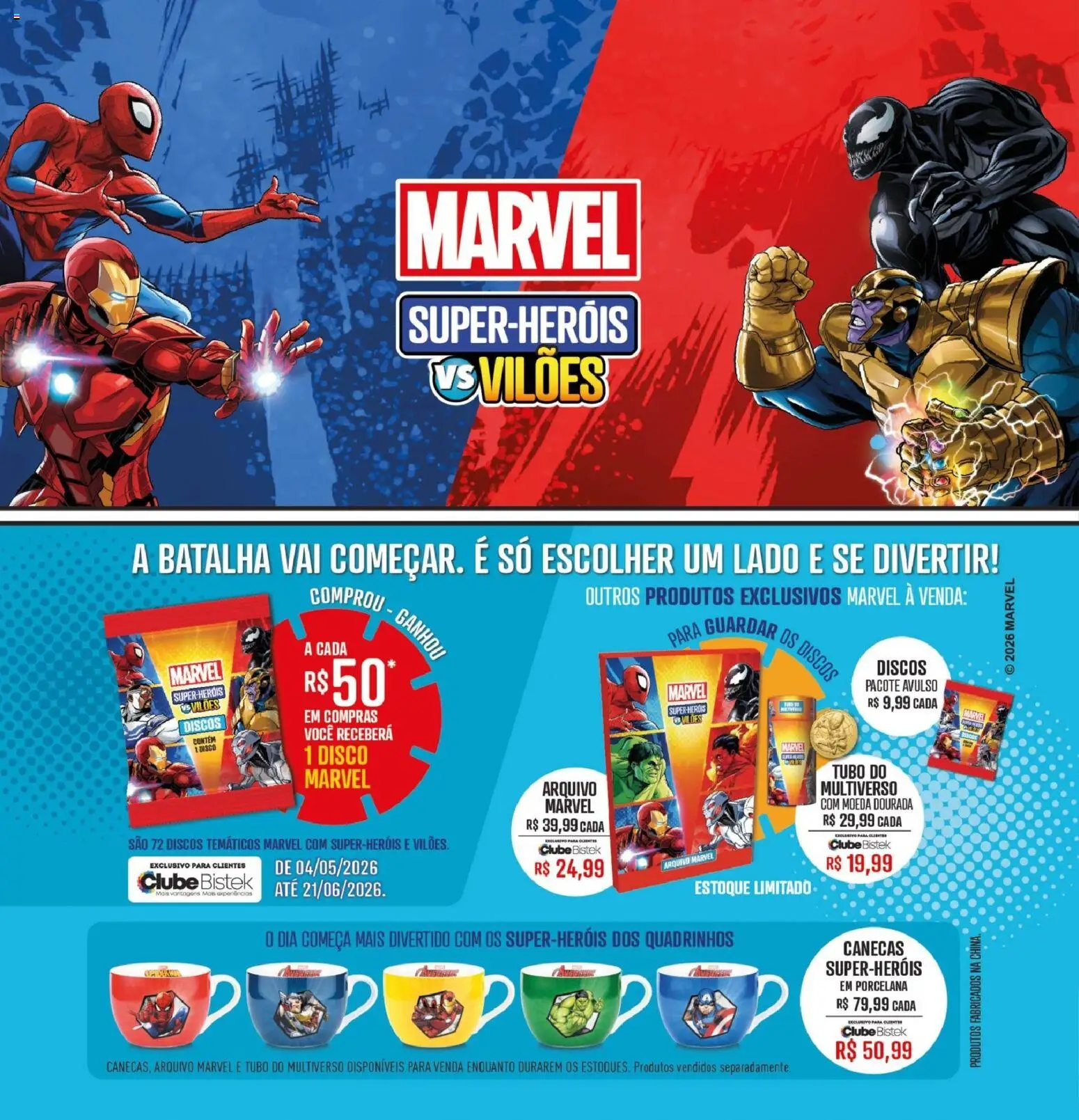 Bistek Supermercados Folheto - válido de 06.05.2026 | Página: 2 | Produtos: Disco