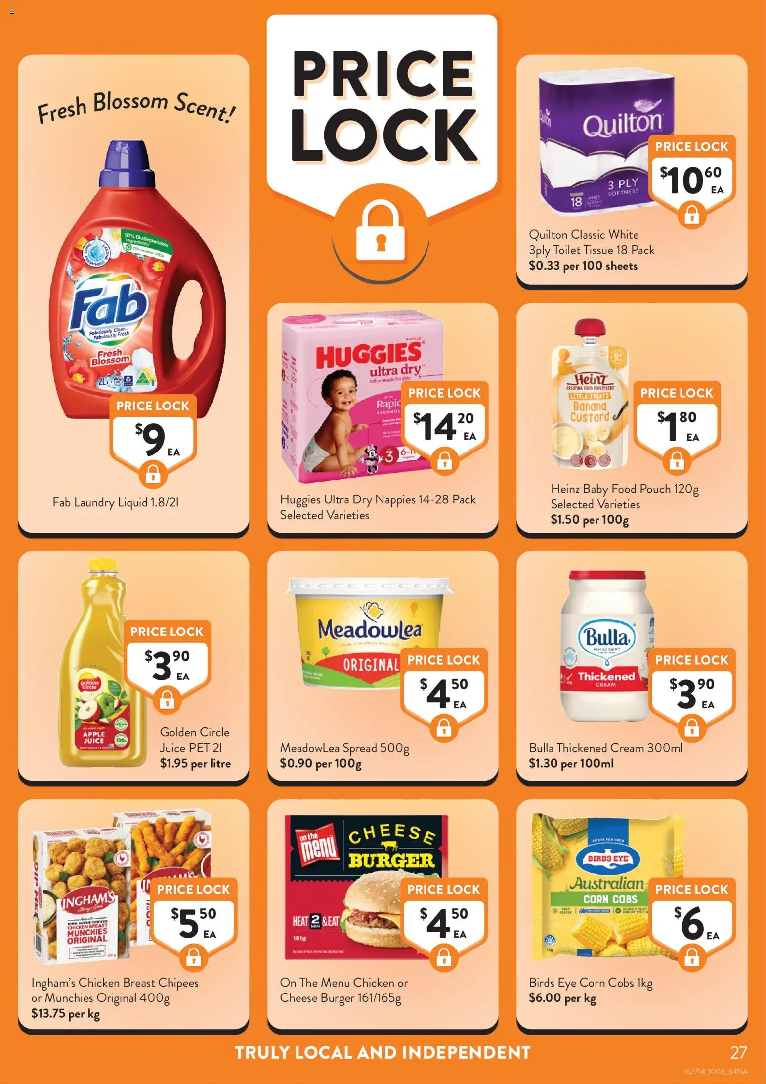 Foodworks catalogue - valid from 10.06.2026 | Page: 27 | Products: Toilet, Juice, Cream, Baby food