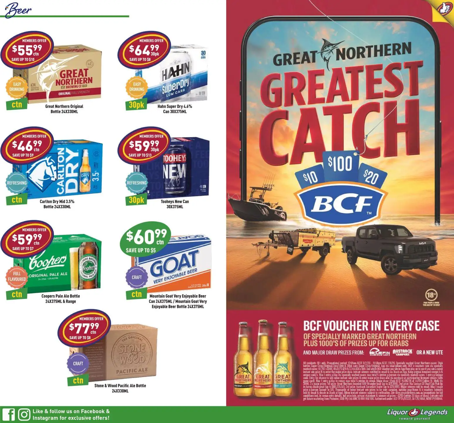 Liquor Legends catalogue - valid from 25.03.2026 | Page: 7 | Products: Light, Beer, Wood, Case