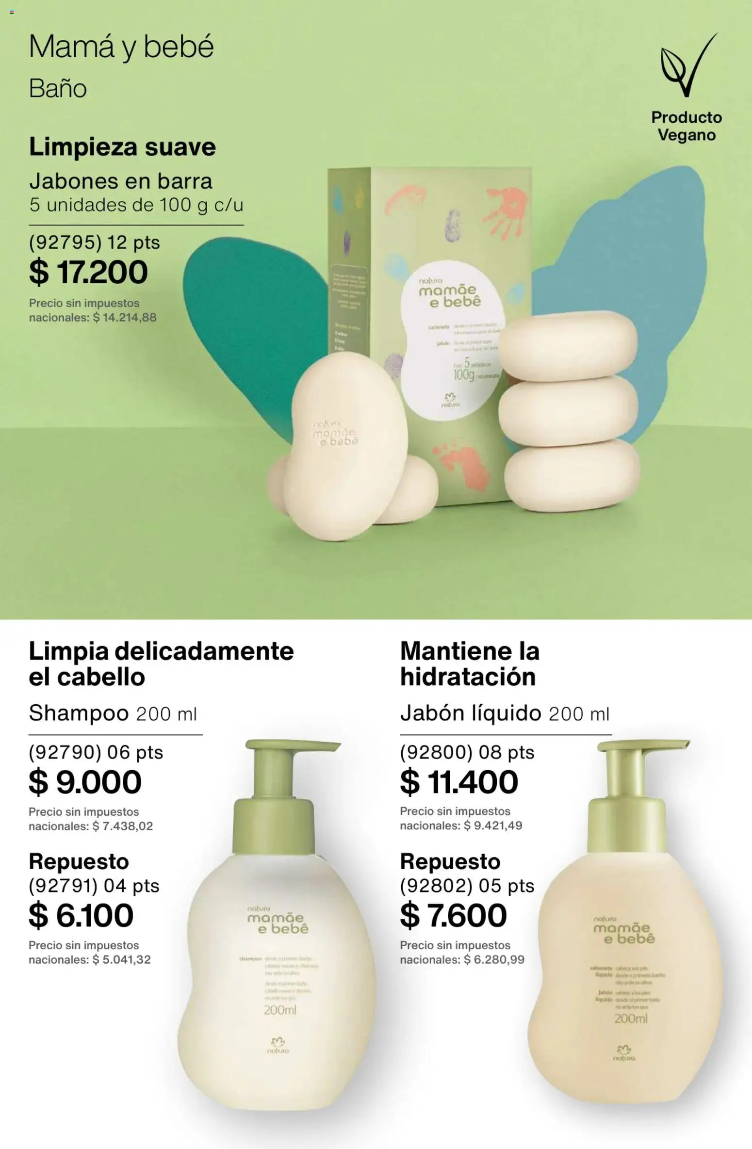 Catálogo Natura Ciclo 3 │ válido desde el 09/02/2026 | Página: 285 | Productos: Baño, Jabón líquido, Shampoo, Jabón