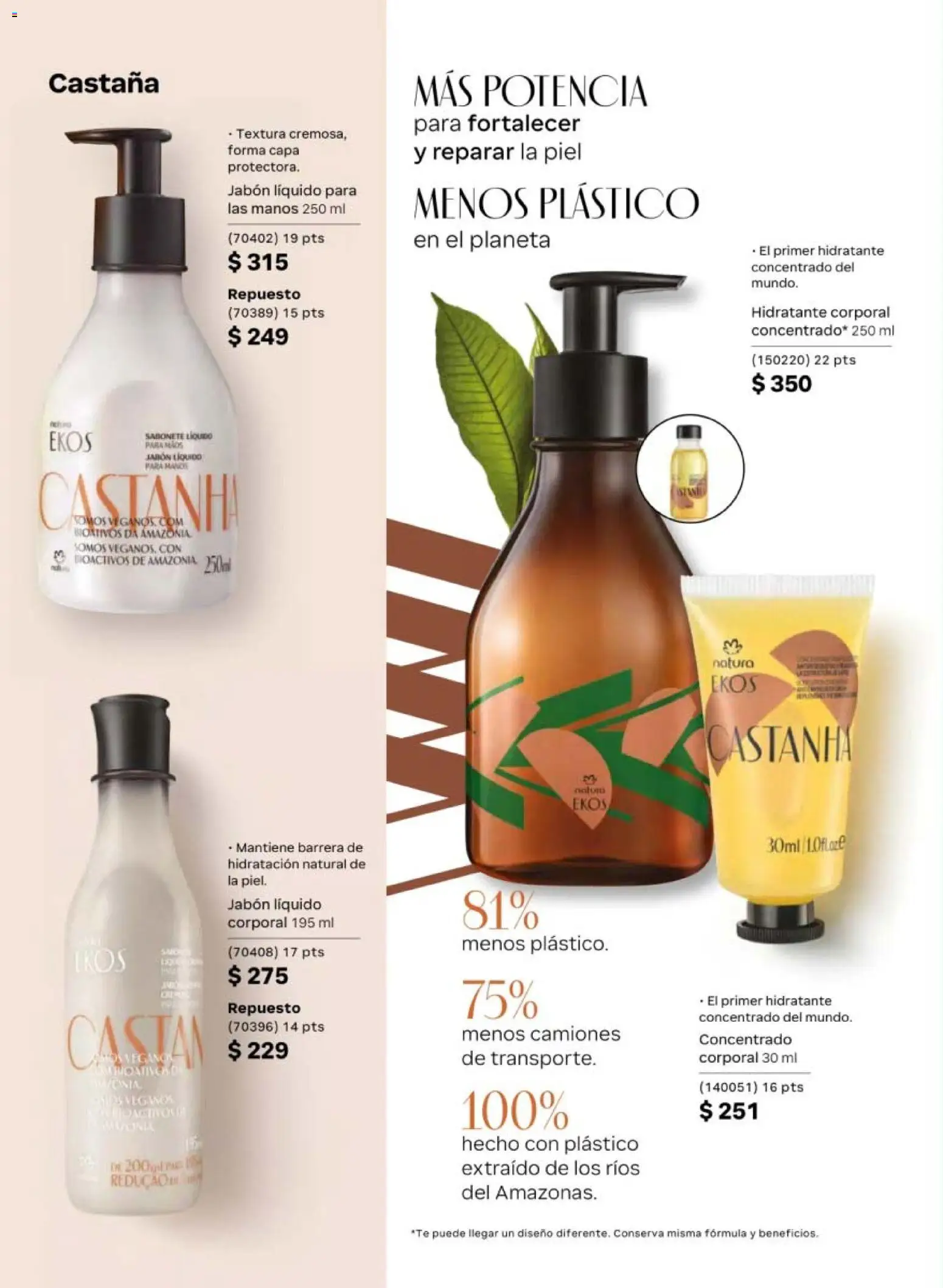 Nuevas ofertas de Natura válidas en toda la República Mexicana desde el 20/02/2026. ¡Encuentra las mejores ofertas en Natura campaña 4 2026! | Página: 90 | Productos: Jabón líquido, Jabón