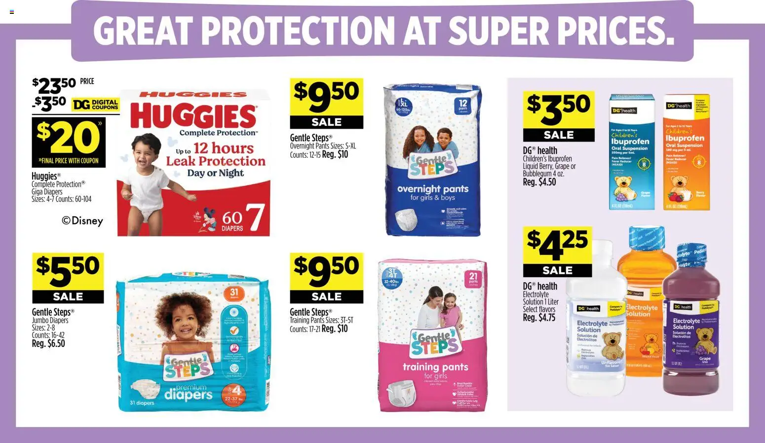 Dollar General Weekly Ad - valid from 07/19/2026 | Page: 13 | Products: Pants