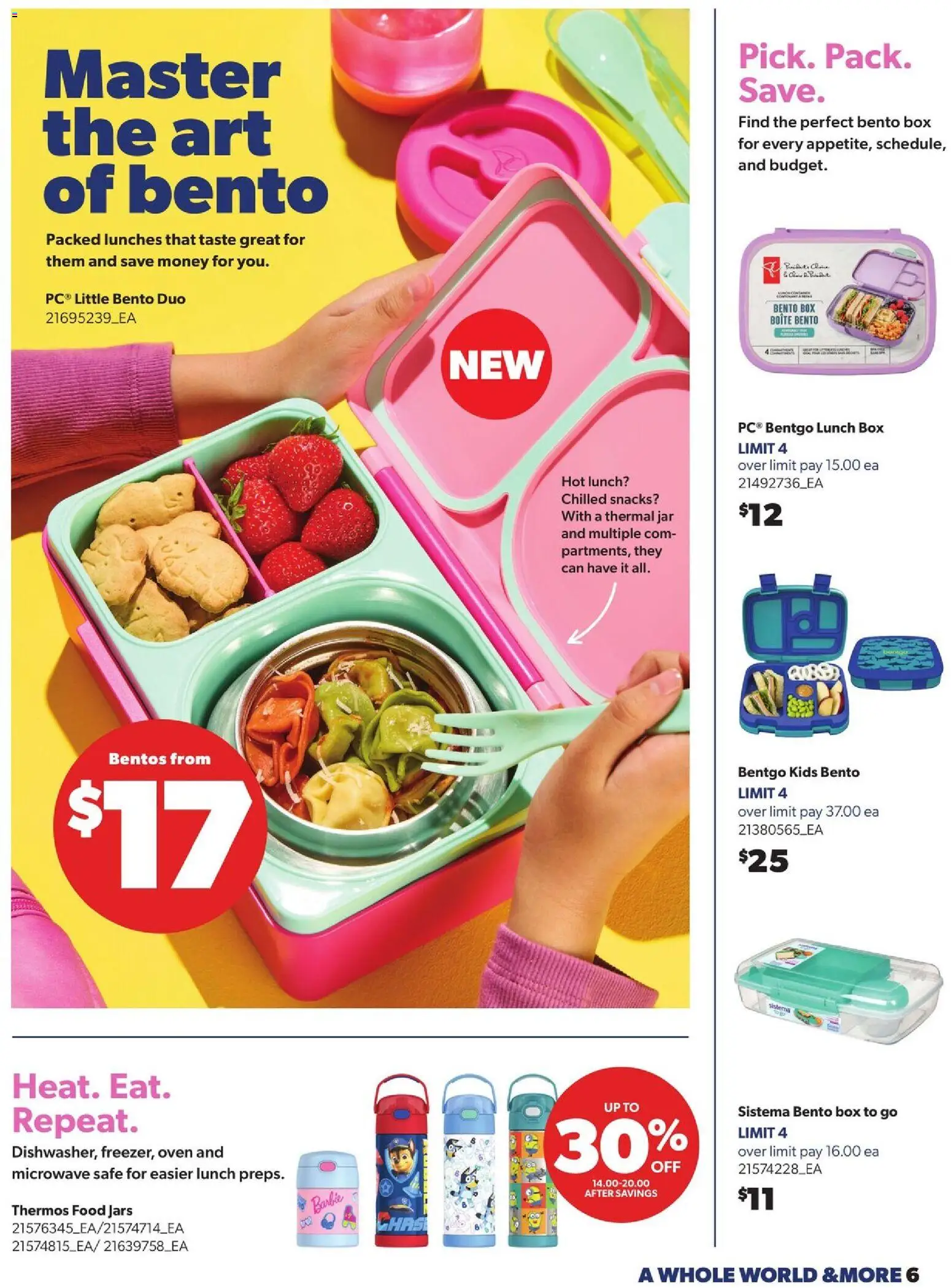 Real Canadian Superstore flyer valid from Aug 6, 2026 | Page: 6 | Products: Oven, Box