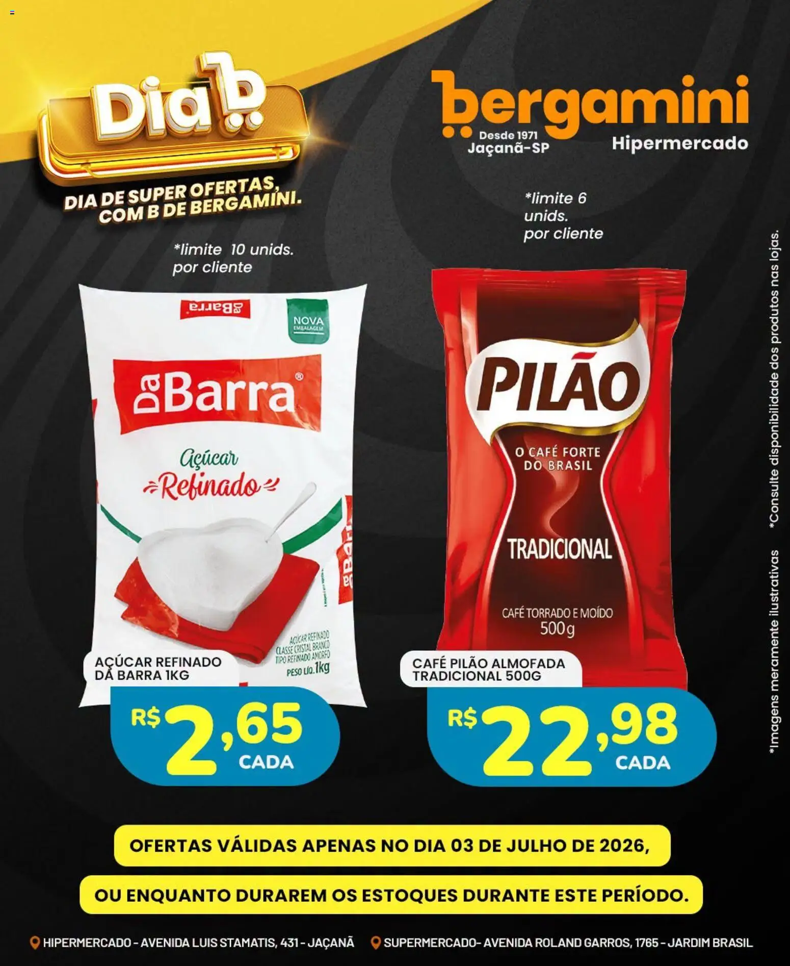 Supermercado Bergamini Folheto - válido de 03/07/2026 | Página: 3