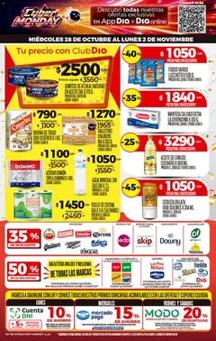 Vista previa Supermercado DIA Ofertas válido desde el 28/10/2026