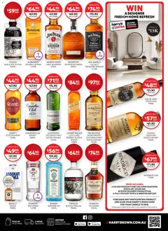 Preview of Harry Brown catalogue Benalla - valid from 02/09/2026 | Page: 3 | Products: Jim Beam, Tequila, Whiskey, Cognac