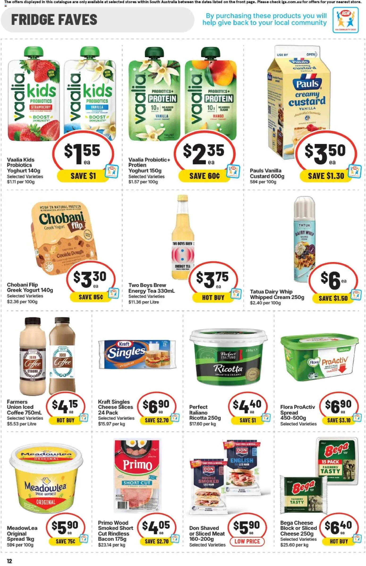 IGA catalogue - valid from 12/08/2026 | Page: 13 | Products: Dairy, Cream, Wood, Iced coffee
