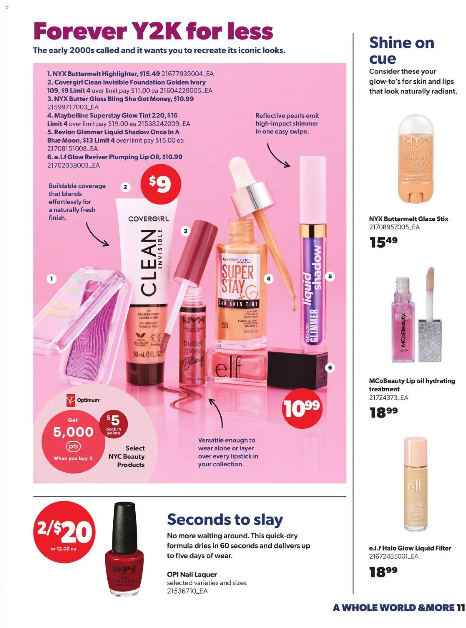Real Canadian Superstore flyer valid from Oct 1, 2026 | Page: 11 | Products: Lipstick, Butter, Oil