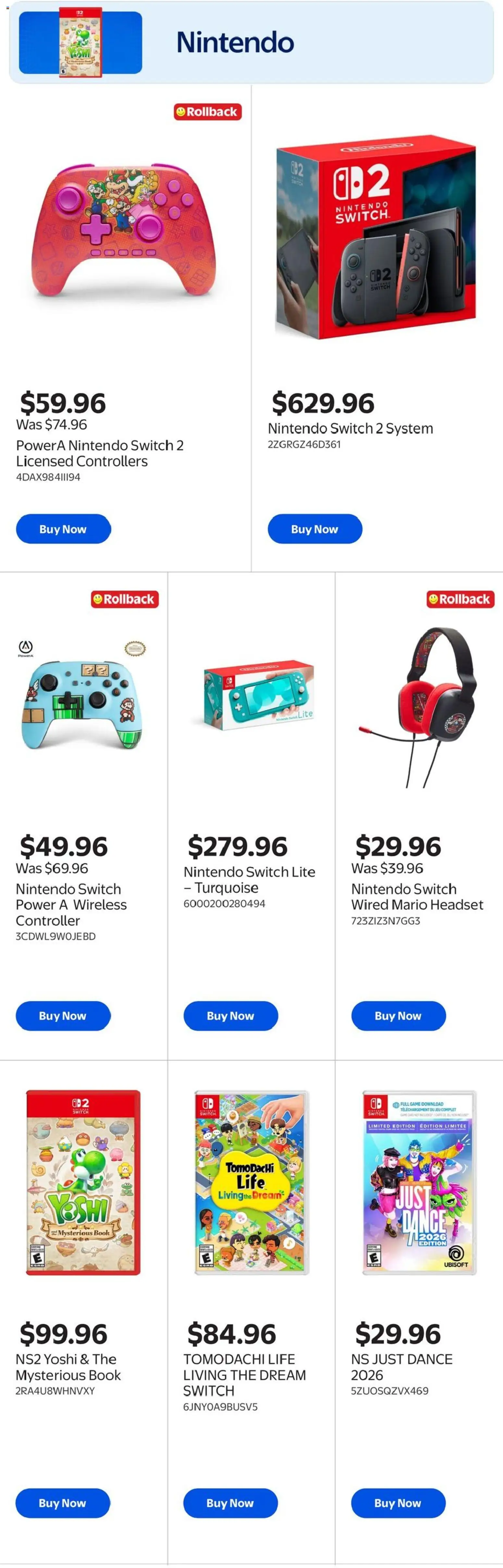 Walmart flyer valid from 28.05.2026 | Page: 2 | Products: Game