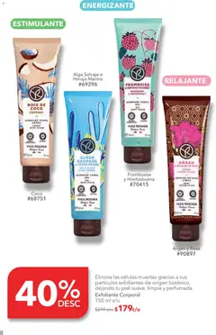 Vista previa de Yves Rocher campaña 10 2026, nuevo folleto de la tienda, válido en México a partir del 14/07/2026 | Página: 8 | Productos: Hinojo, Exfoliante corporal