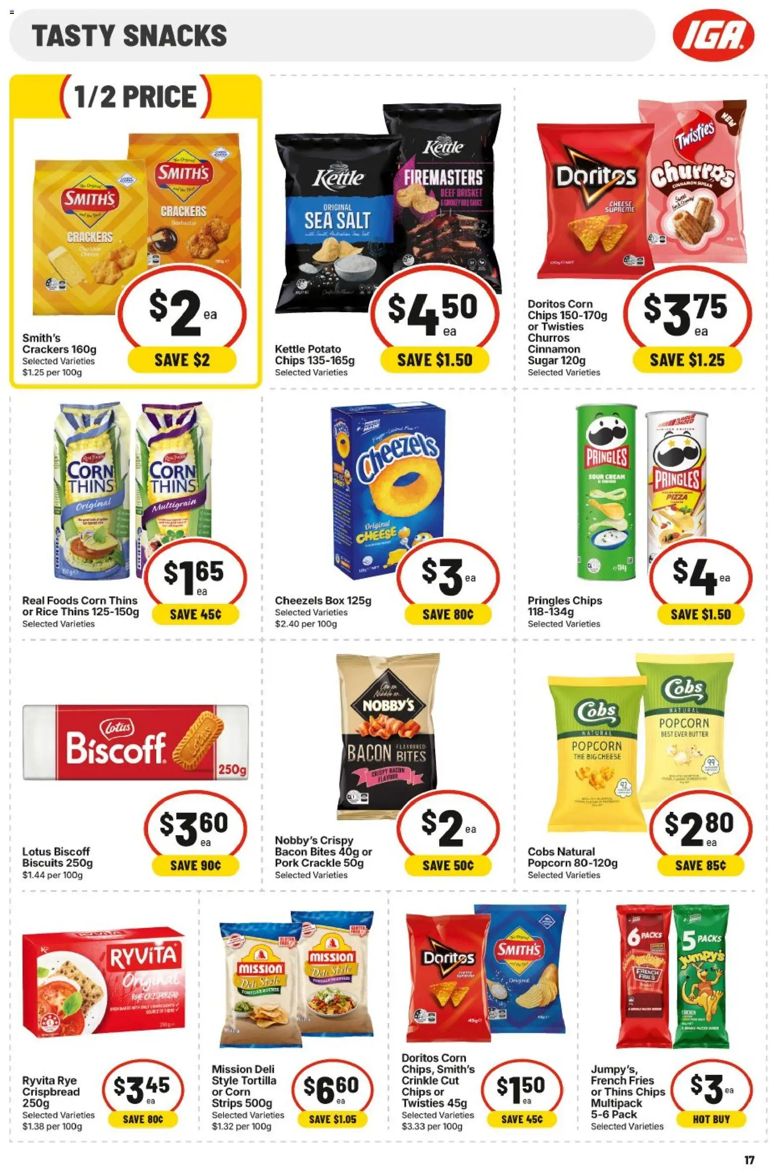 IGA catalogue - valid from 15/07/2026 | Page: 16 | Products: Butter, Cream, Rye, Salt