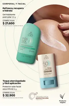 Vista previa Catálogo Natura Ciclo 7 válido desde el 06.05.2026 | Página: 214 | Productos: Protector solar, Uva