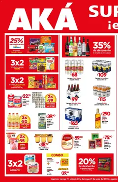 Vista previa de Arteli folleto Aká Superbodegas Foraneas, nuevo folleto de la tienda, válido en México a partir del 19.06.2026