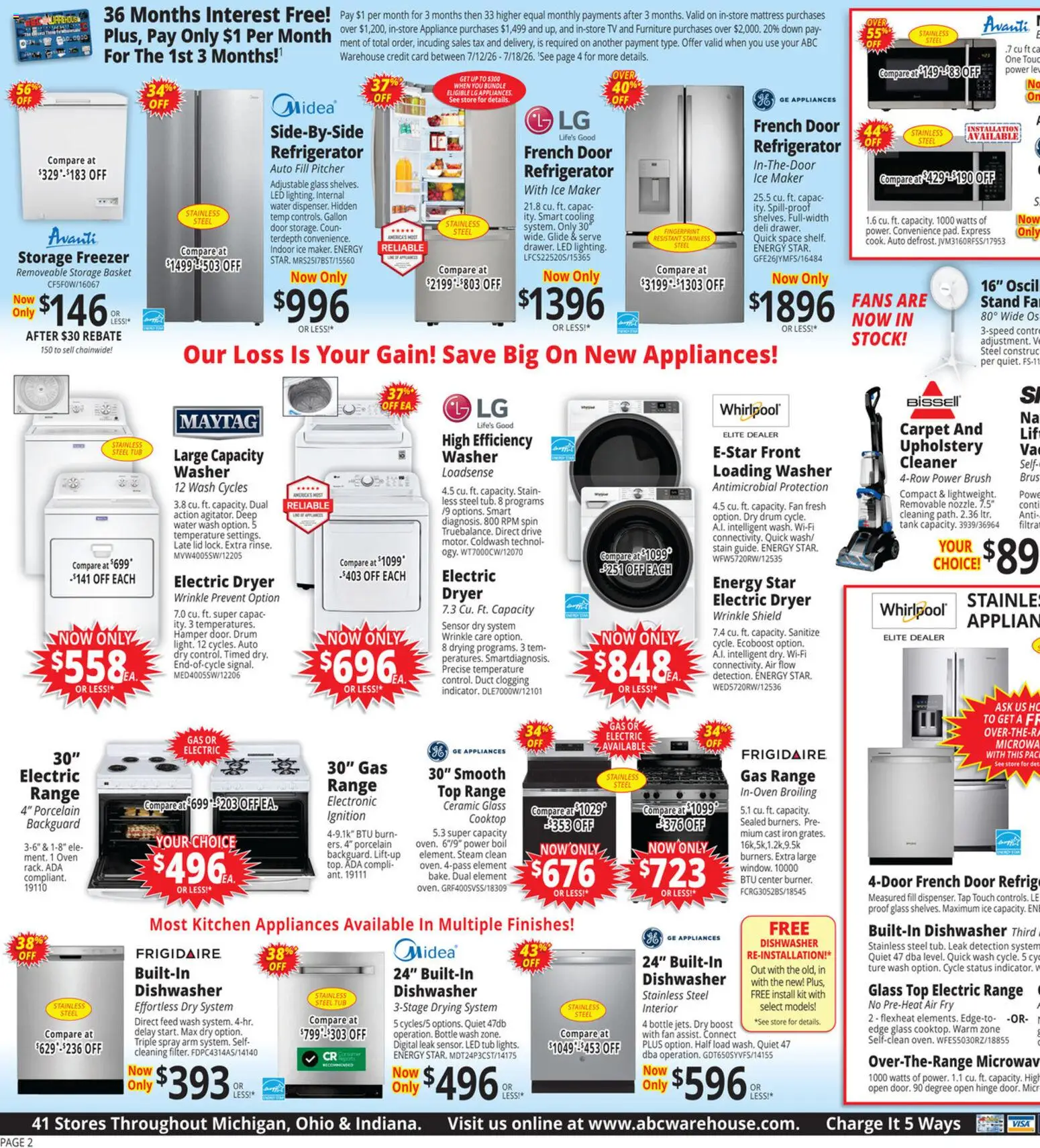 ABC Warehouse Weekly Ad - valid from 07/12/2026 | Page: 2