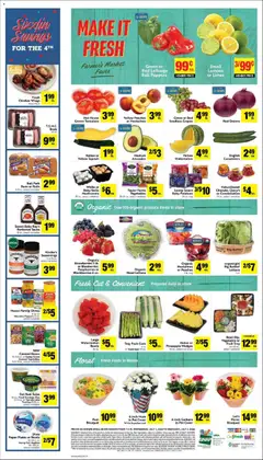 Preview of Save Mart weekly ads valid from 07/01/2026 | Page: 7 | Products: Butter, Tomatoes, Pineapple, Sauce